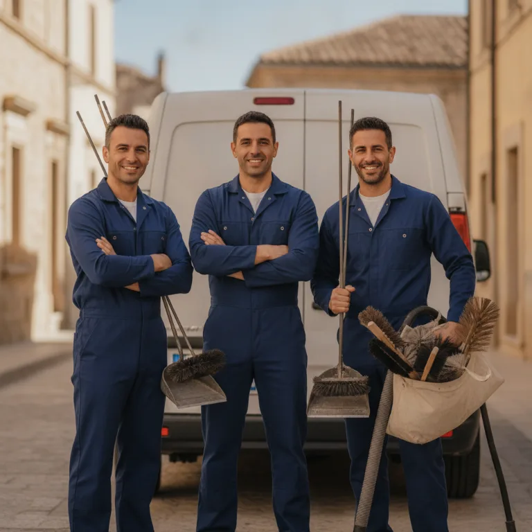 Spazzacamino team a Potenza